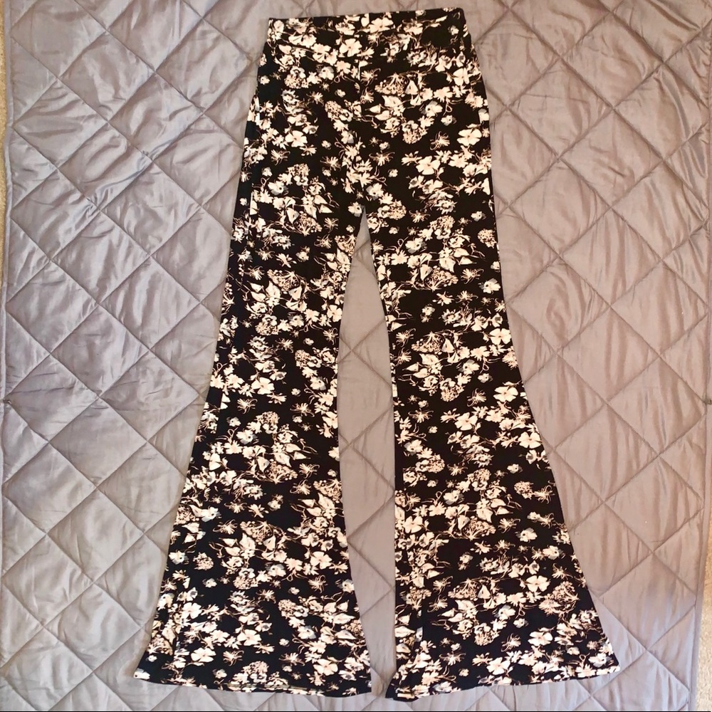 Michael Lauren High Waisted Bell Pant Size Medium